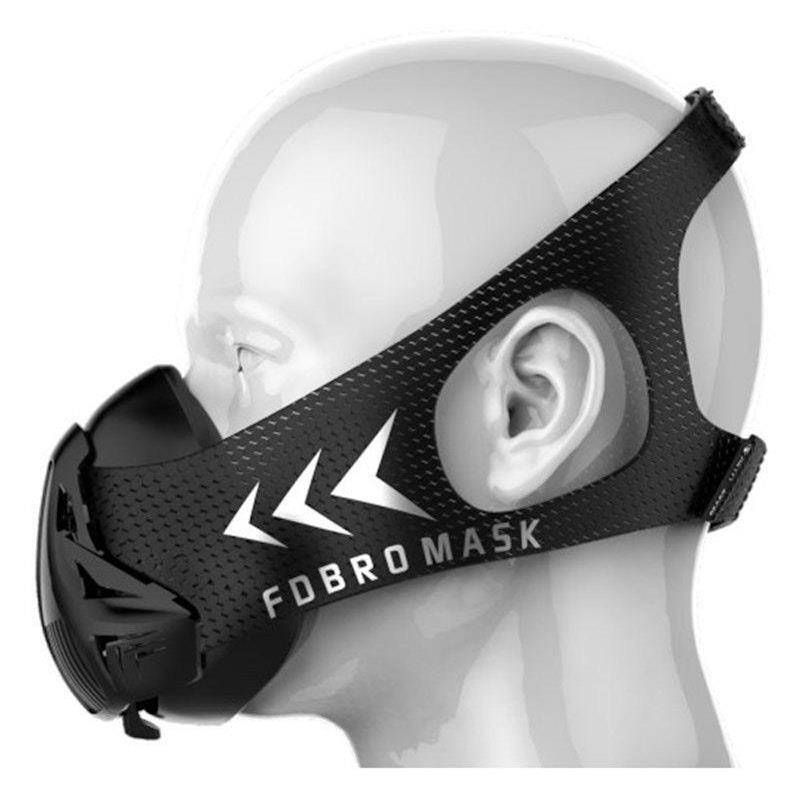 FDBro Training Mask 3.0 - High Altitude Elevation Stimulation + Carry Case - Medium