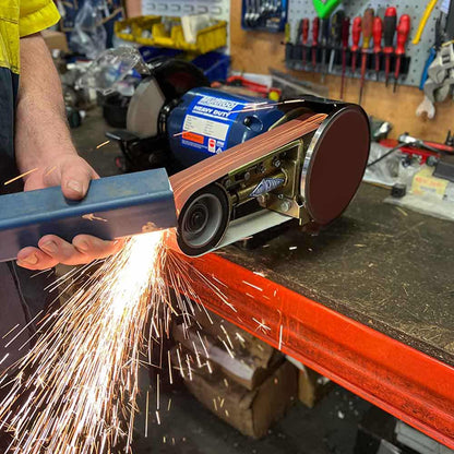 MULTITOOL 750W 200mm Heavy Duty Bench Grinder with Multitool Attachment PO362-200HD