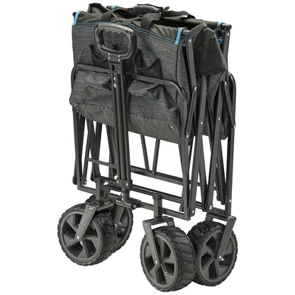 Mac Sports Extra Large Folding Wagon With Cargo Net