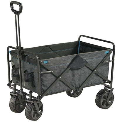 Mac Sports Extra Large Folding Wagon With Cargo Net