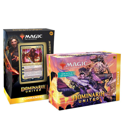 Magic The Gathering Dominaria United Bundle And Commander Packs Painbow