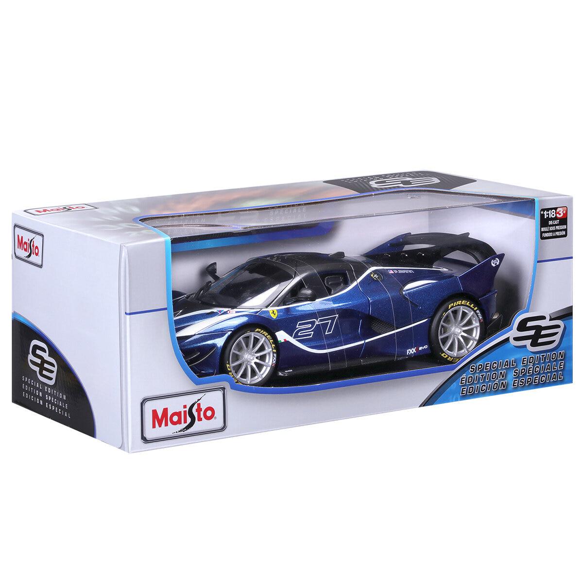 Maisto 1:18 Die Cast Cars Ferrari FXX K Evo