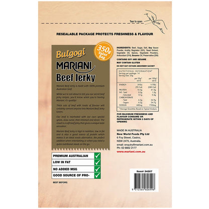 Mariani Bulgogi Jerky 2 x 350g