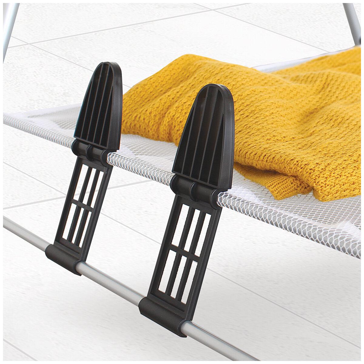 Mesa Gullwing Deluxe Clothes Drying Rack With Mesh Shelf