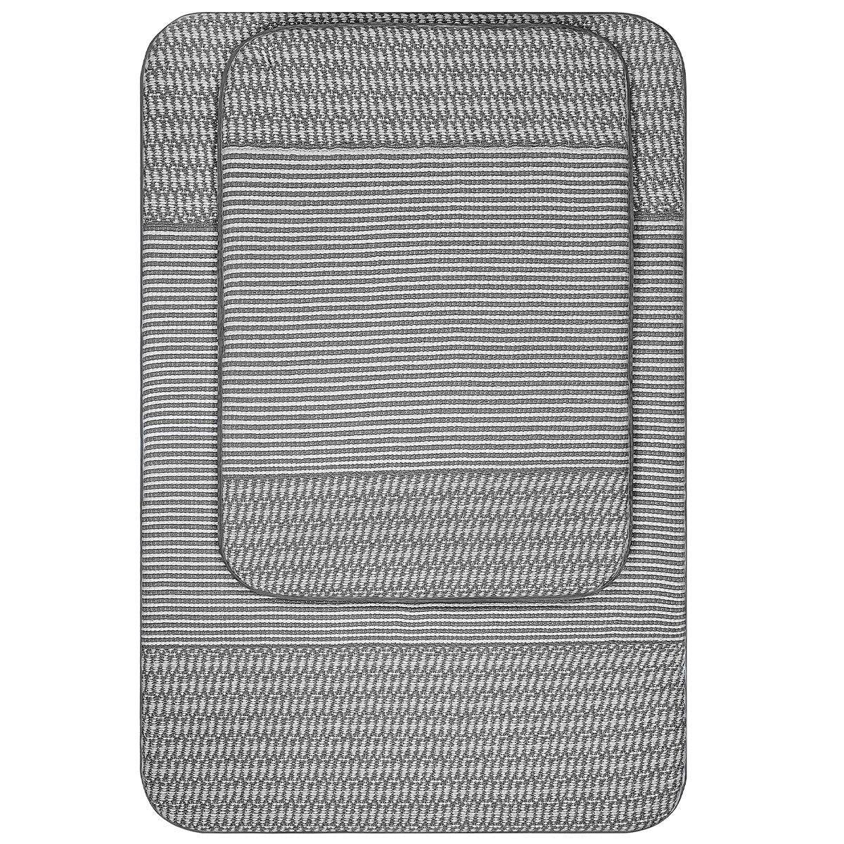 Mineral Spring Cotton Memory Foam Bathmat 2 Pack