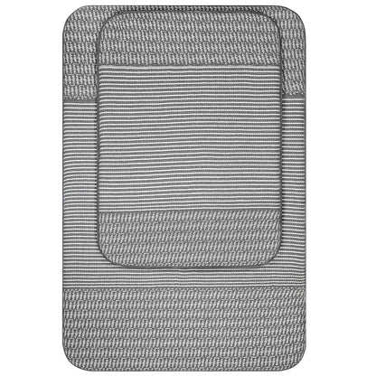 Mineral Spring Cotton Memory Foam Bathmat 2 Pack