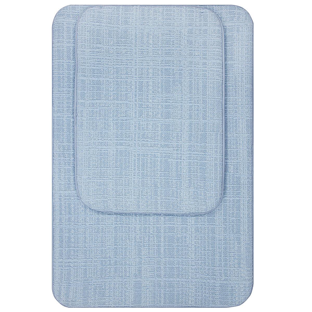 Mineral Spring Cotton Memory Foam Bathmat 2 Pack