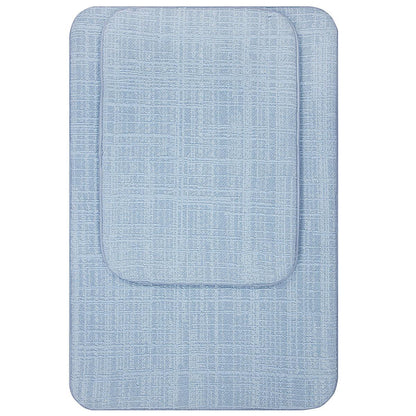 Mineral Spring Cotton Memory Foam Bathmat 2 Pack