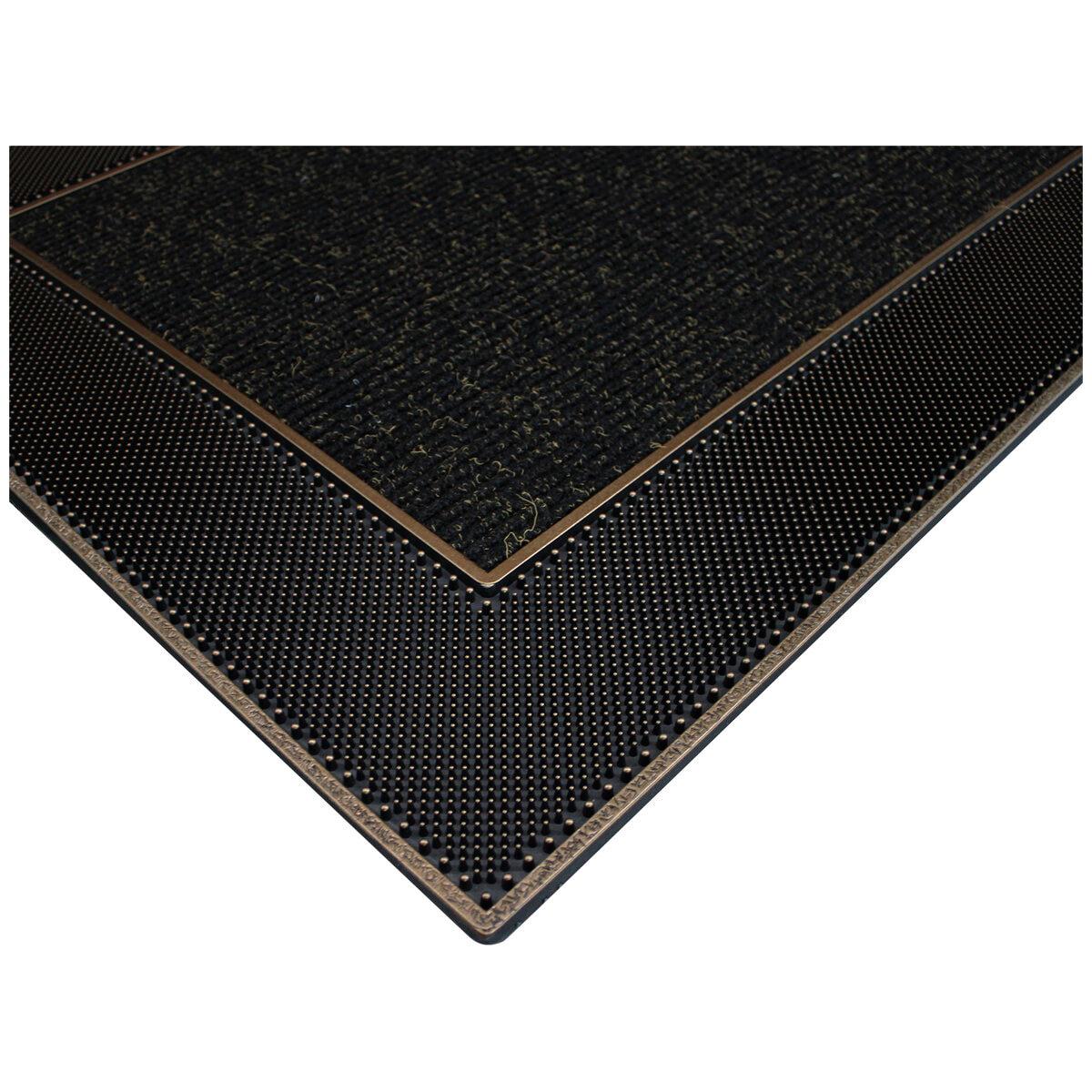 Modern Homes Rain Design Floor Mat 60 x 90cm Brown