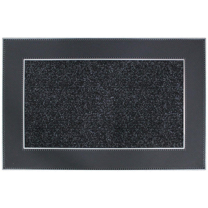 Modern Homes Rain Design Floor Mat 60 x 90cm Brown