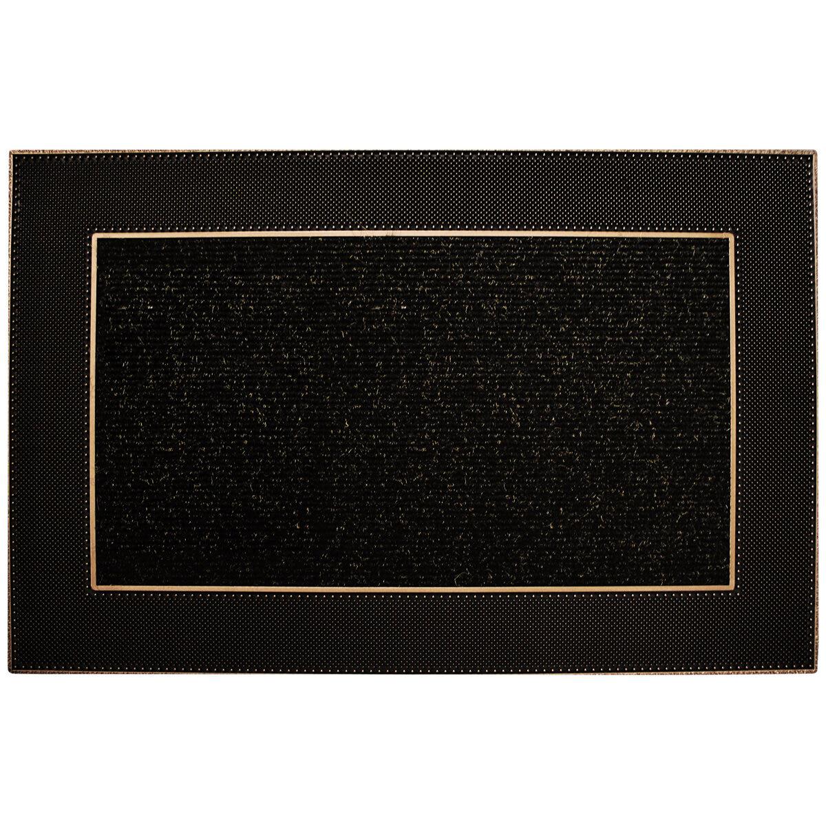 Modern Homes Rain Design Floor Mat 60 x 90cm Brown