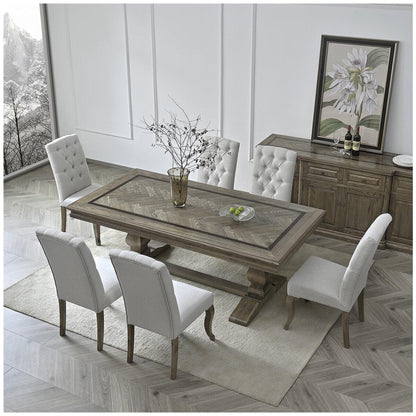 Moran Americana Mosaic Dining Table 2.4m