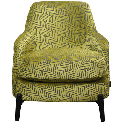 Moran Atelier Fabric Chair Plaza Zest