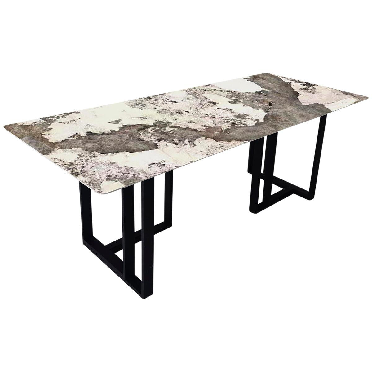 Moran Copenhagen Pandora Stone Top Dining Table 2.1M