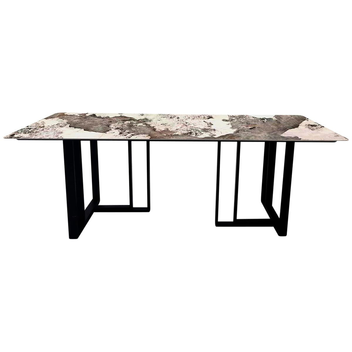 Moran Copenhagen Pandora Stone Top Dining Table 2.1M