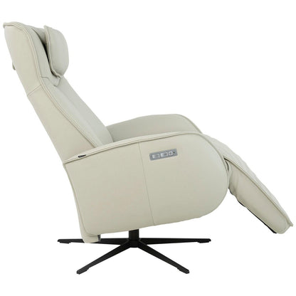Moran Fjords Axel Large Motorised Recliner Relaxer 2 Motors without Battery Shadow Grey