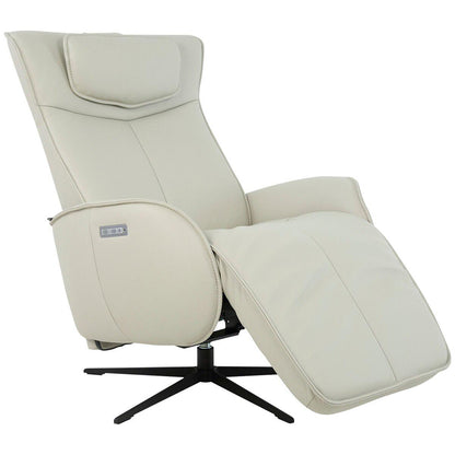 Moran Fjords Axel Large Motorised Recliner Relaxer 2 Motors without Battery Shadow Grey