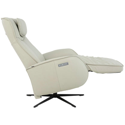 Moran Fjords Axel Large Motorised Recliner Relaxer 2 Motors without Battery Shadow Grey