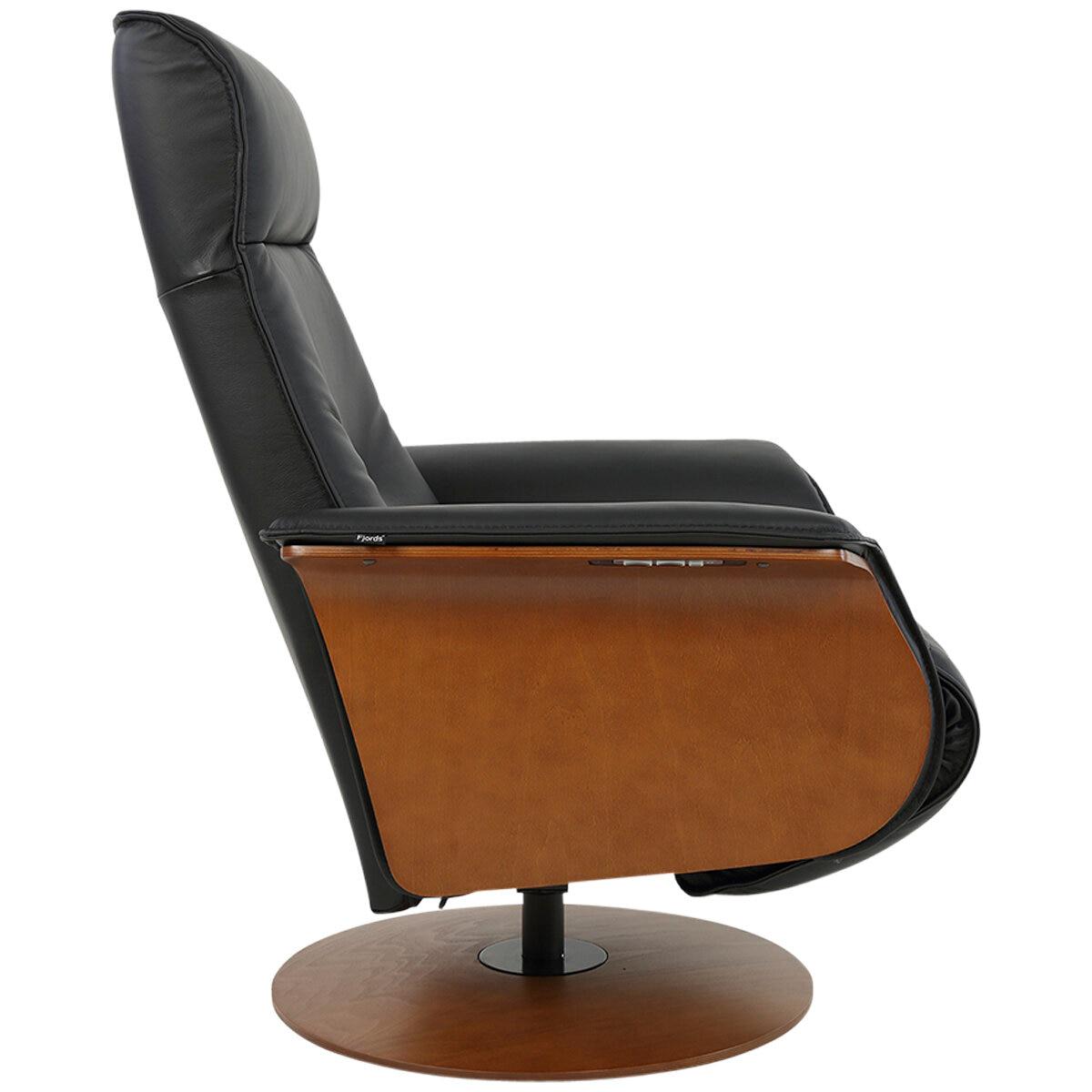 Moran Fjords Hans 2 Motors Motorised Recliner Black