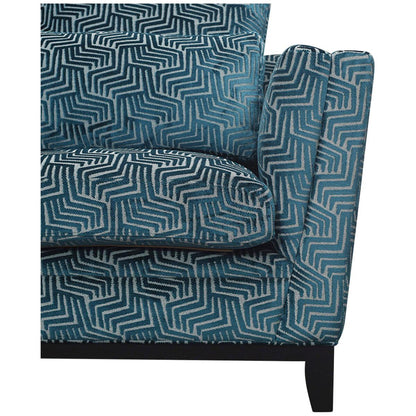 Moran Florence Fabric Chair Plaza Teal