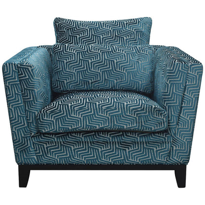 Moran Florence Fabric Chair Plaza Teal