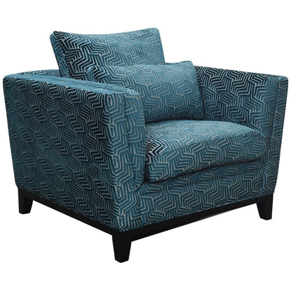 Moran Florence Fabric Chair Plaza Teal