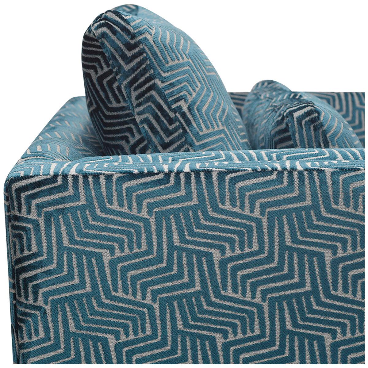Moran Florence Fabric Chair Plaza Teal