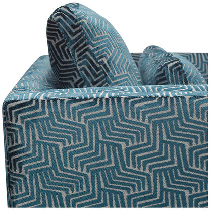 Moran Florence Fabric Chair Plaza Teal