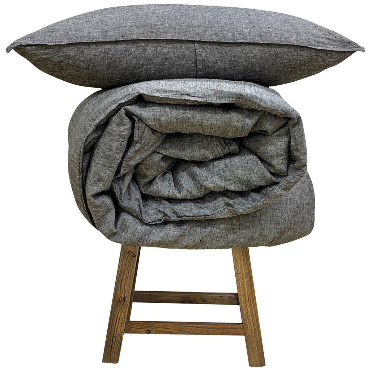 Moran Home Solstice King Quilt Cover Grey