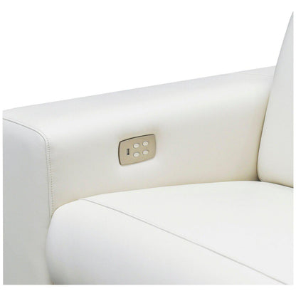 Moran Nevada 3.0S Leather Motorized Recliner Premium Meringue