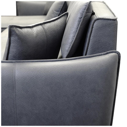 Moran Novato 3.0S RHF and LHF Chaise Modular Sofa Moran Gushi Grey Fabric