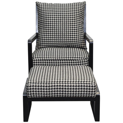 Moran Ohio Accent Chair Warwick Airlie Ebony Fabric