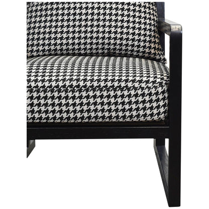Moran Ohio Accent Chair Warwick Airlie Ebony Fabric