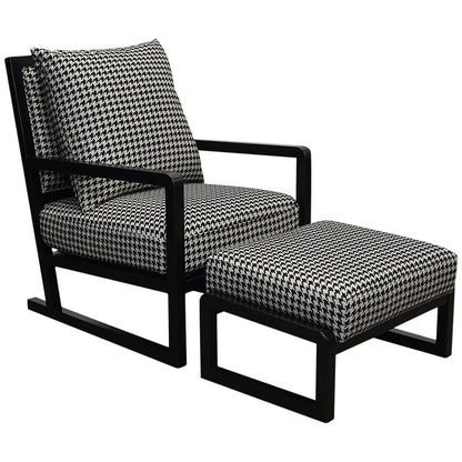 Moran Ohio Accent Chair Warwick Airlie Ebony Fabric