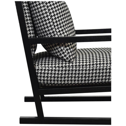 Moran Ohio Accent Chair Warwick Airlie Ebony Fabric
