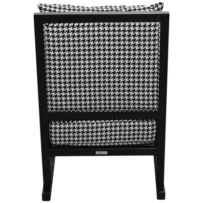 Moran Ohio Accent Chair Warwick Airlie Ebony Fabric