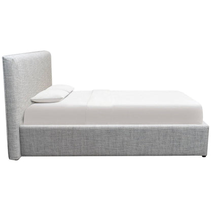 Moran Ora King Bedhead With Encasement And Slats Steel