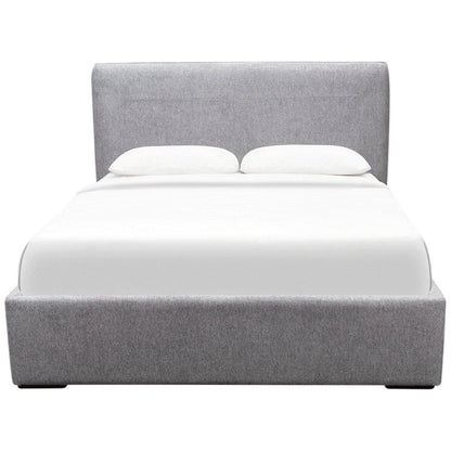 Moran Ora Queen Bedhead with Encasement with Slated Base Kinder Dove