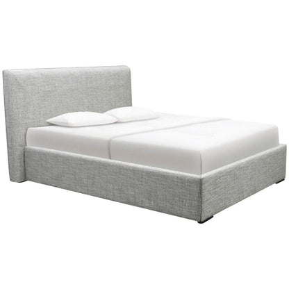 Moran Ora Queen Bedhead with Encasement and Slats Steel