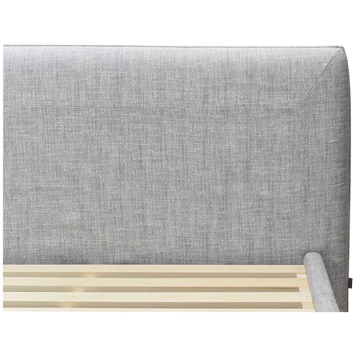 Moran Ora Queen Bedhead with Encasement and Slats Steel