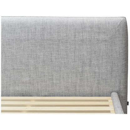 Moran Ora Queen Bedhead with Encasement and Slats Steel