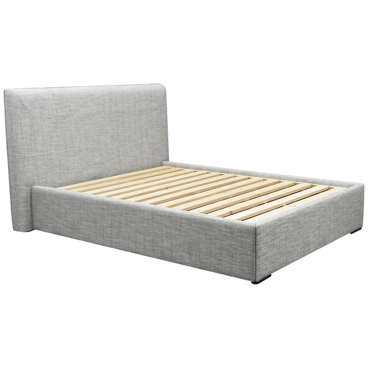 Moran Ora Queen Bedhead with Encasement and Slats Steel