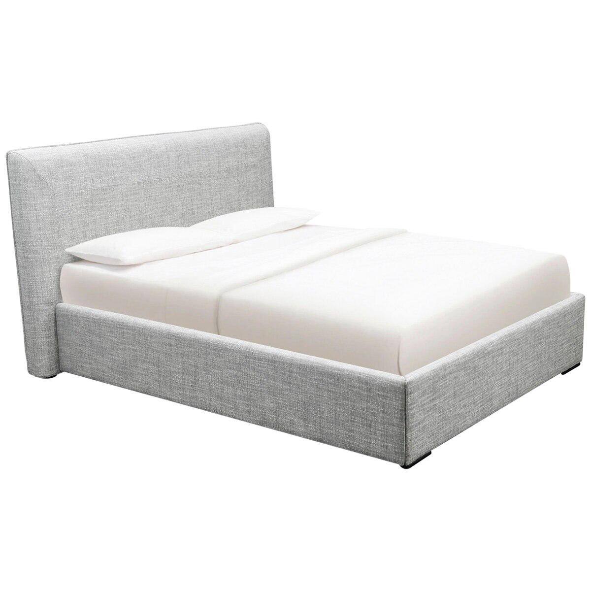 Moran Ora Queen Bedhead with Encasement and Slats Steel