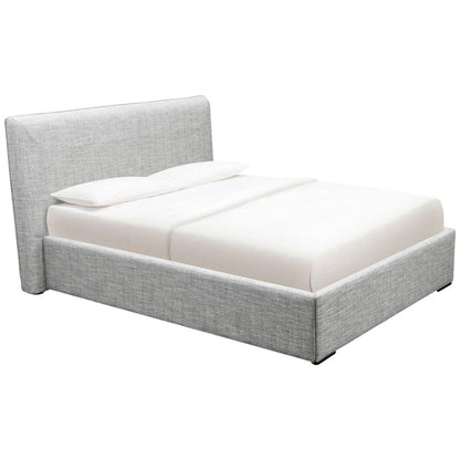 Moran Ora Queen Bedhead with Encasement and Slats Steel