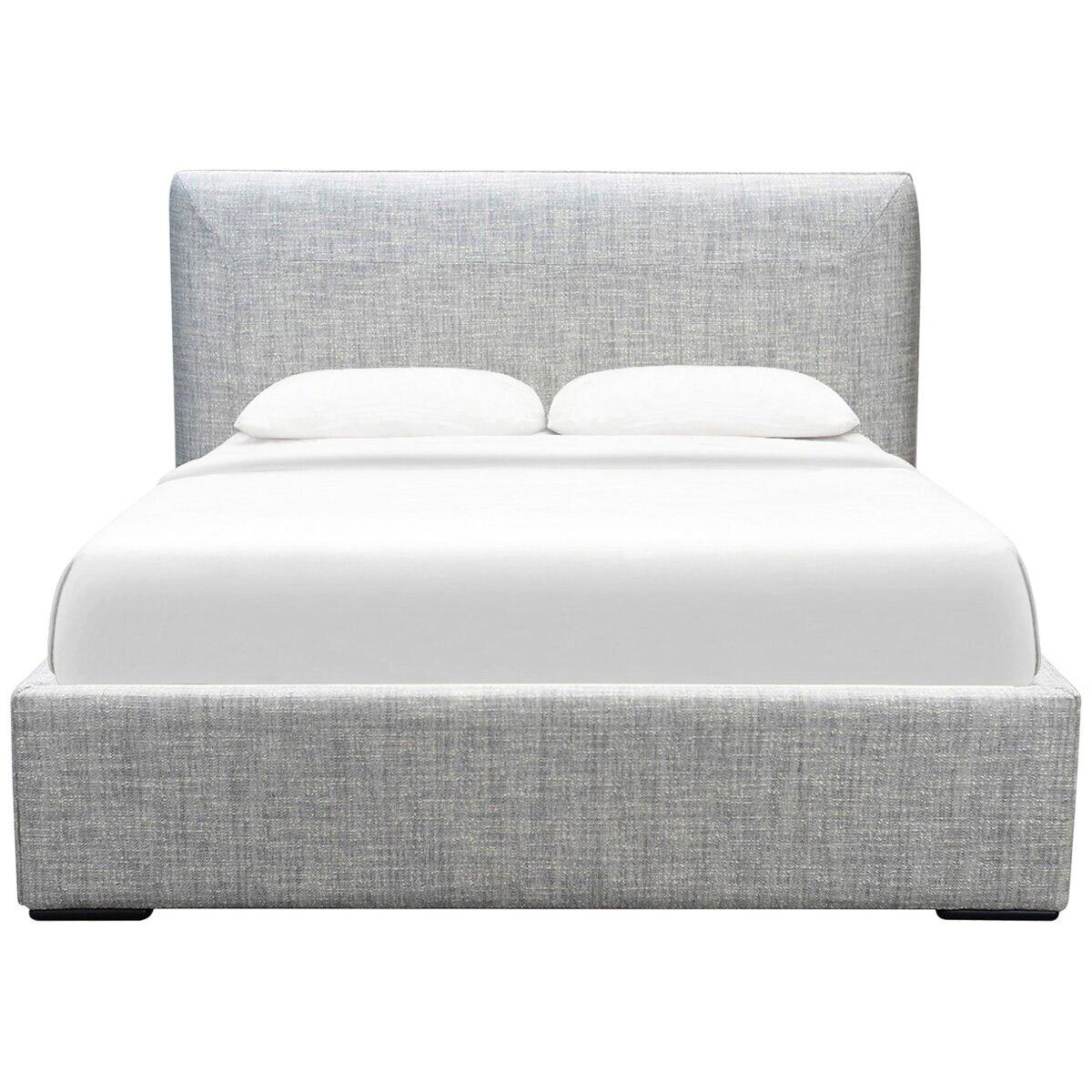 Moran Ora Queen Bedhead with Encasement and Slats Steel