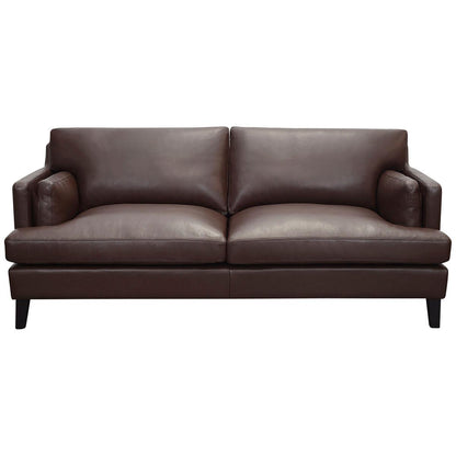 Moran Oregon 3 Seater Sterling Cocoa Leather