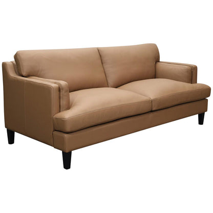 Moran Oregon 3 Seater Premium Caramel Leather Sofa