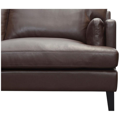 Moran Oregon 3 Seater Sterling Cocoa Leather