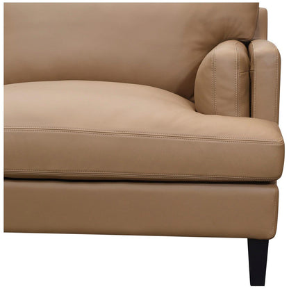 Moran Oregon 3 Seater Premium Caramel Leather Sofa