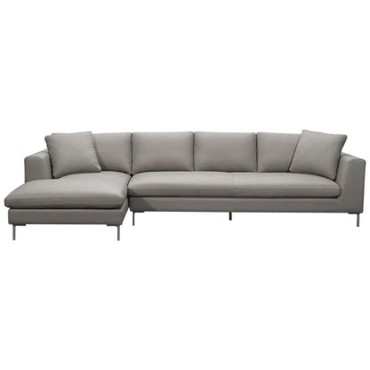 Moran Pico 3.5 Seater Sofa with Left Chaise Premium Dove
